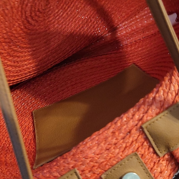 Like New Summer Wicker Purse - Picture 4 of 4